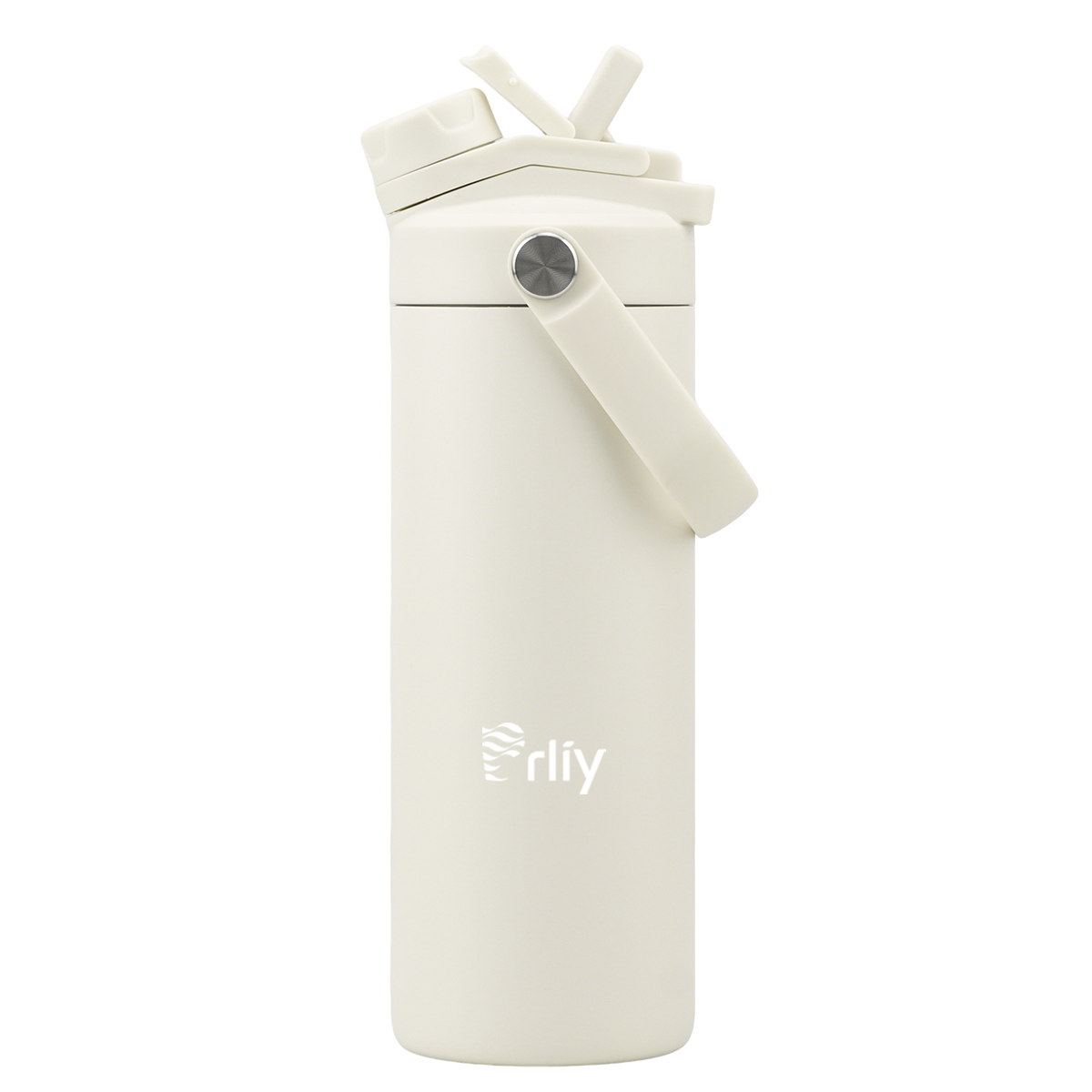 18oz internal-thread insulated water bottle with dual-drink lid