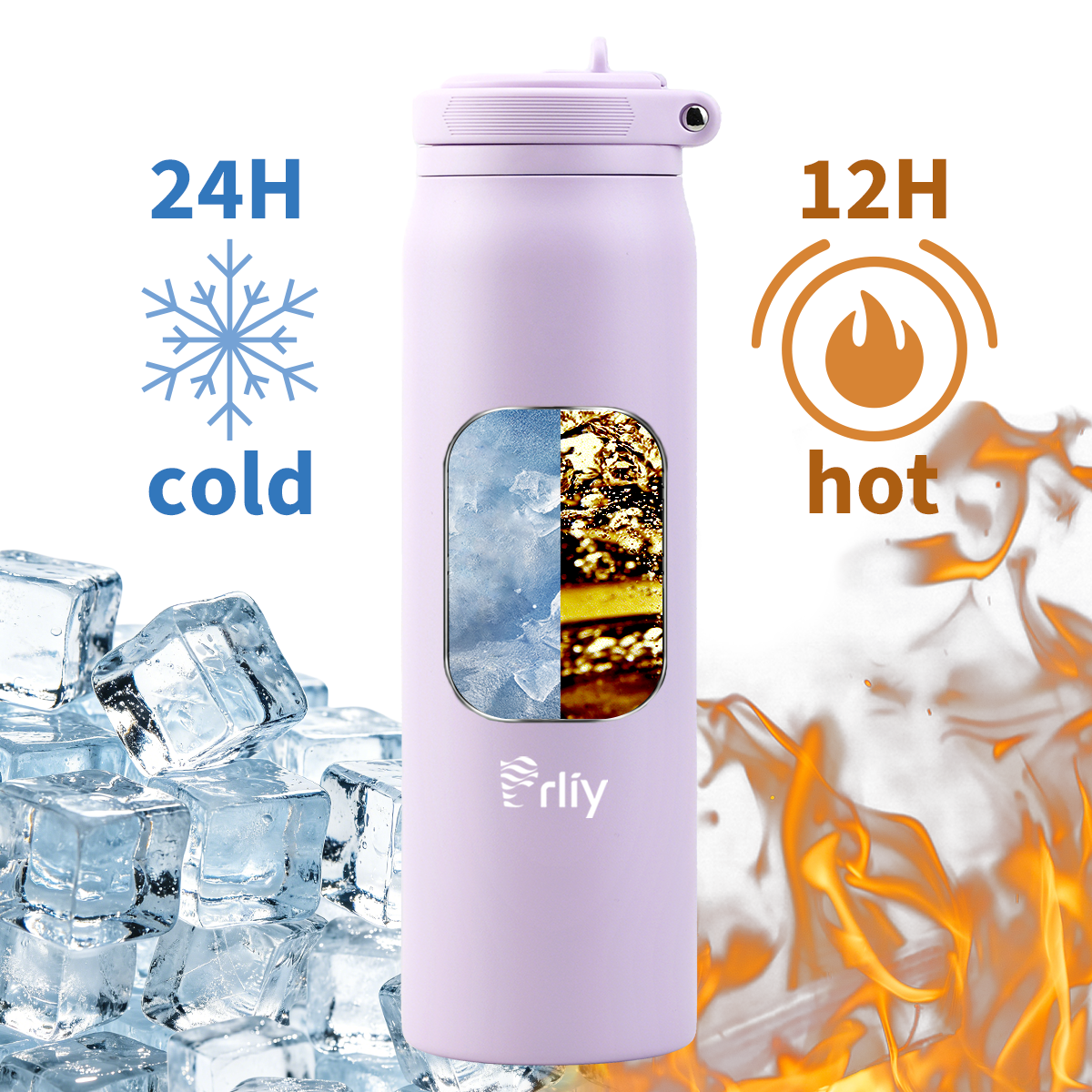 32oz Double Wall Vacuum Insulated Water Bottle