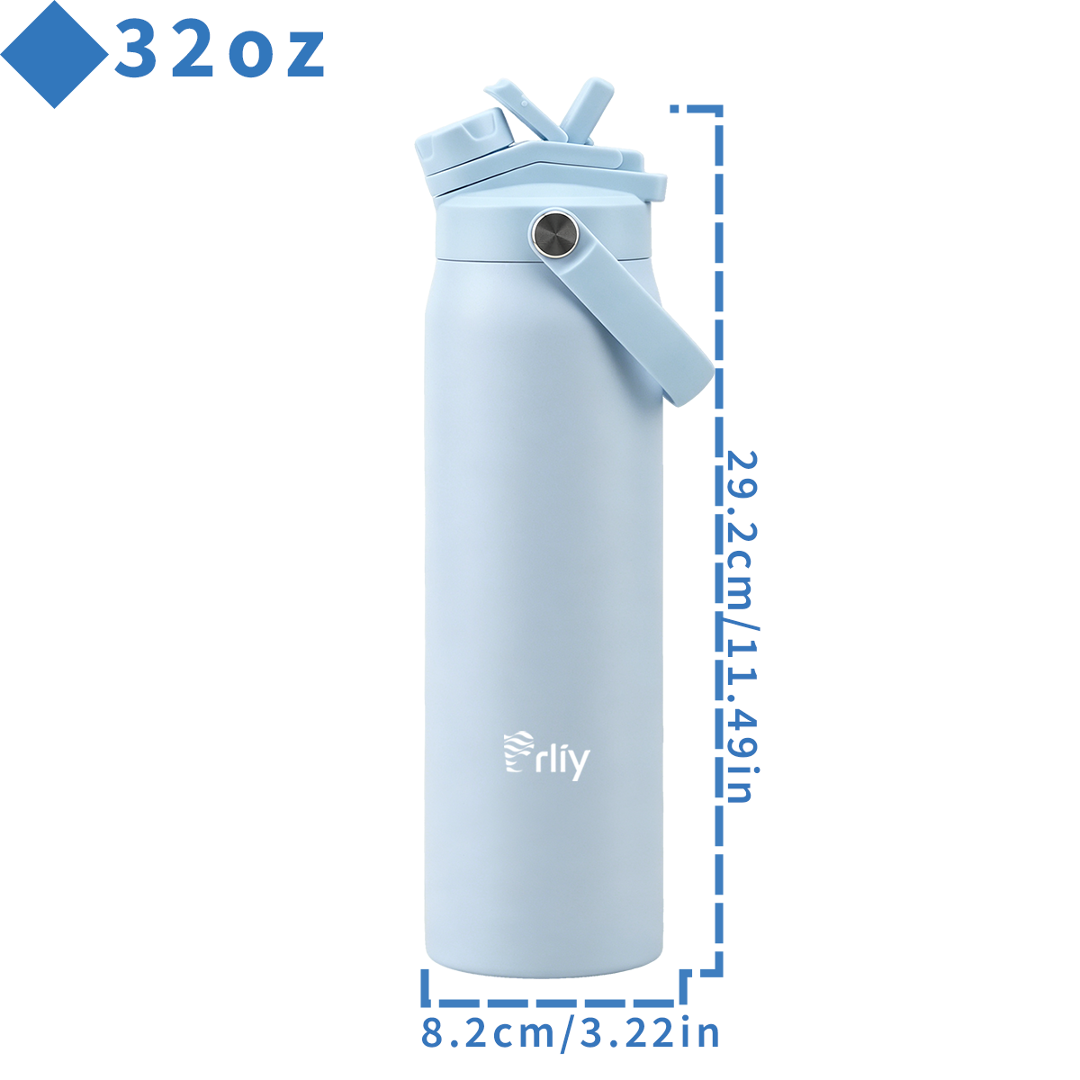 32oz Water Bottle Dimensions and Capacity